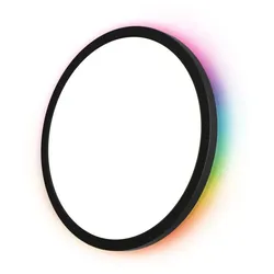ENOVALITE Smartes RGB Panel Up&Down, 18W, ø290mm, Wifi, Tuya App, CCT, dimmbar