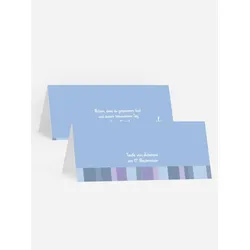 Tischkarten Taufe selbst gestalten mit Spruch und Fotos im Onlinedesigner bei Meine-Kartenmanufaktur.de