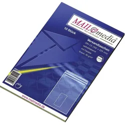 mayer-network 30002473 Versandtaschen Recycling - C5, mit Fenster, selbstklebend, 90 g/qm, braun, 10 Stück