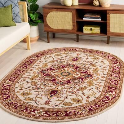 SAFAVIEH Handmade Classic Fae Traditional Oriental Wool Rug