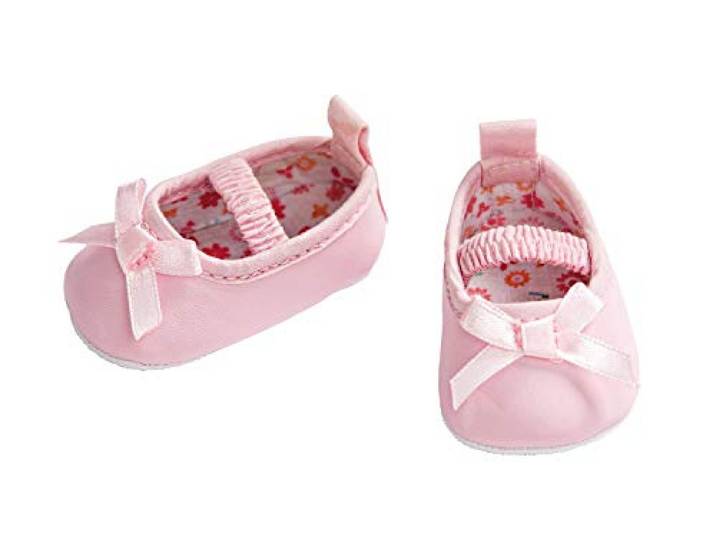 Heless 647 - ballerina's voor poppen, roze, maat 38-45 cm