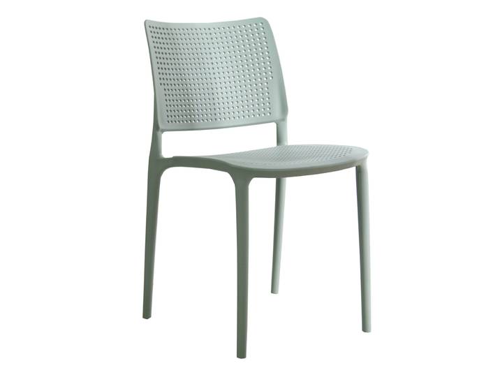 Oviala - Chaise de jardin en plastique ajourée