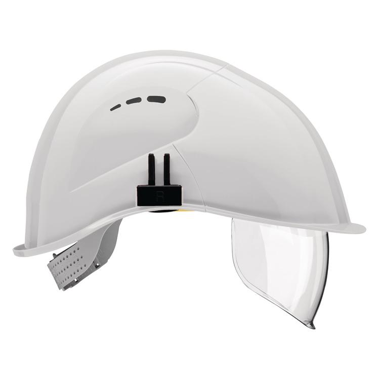 Schubiger Schutzhelm VisorLight signalweiss Polyethylen EN 397 (51 - 64 cm) (12909003)