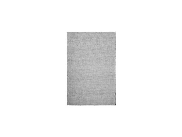 Tapis de salon en tissu (jute/coton/latex) gris, rectangulaire, à