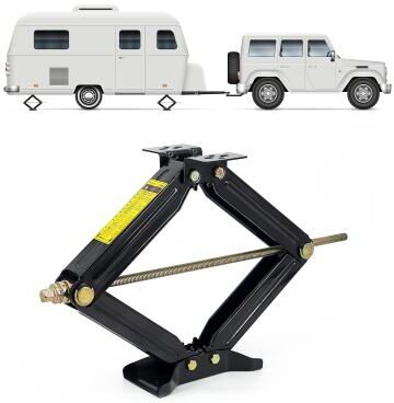 Cobra Tek CBK-1024-PBK Rv Camper Trailer Stabilizer, 24in Height, 5000 Lbs