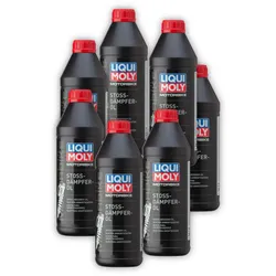 7x Hydrauliköl LIQUI MOLY 20960 Motorbike Stoßdämpferöl 1 Liter