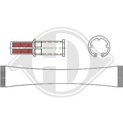 Diederichs Trockner, Klimaanlage [Hersteller-Nr. DCT1246] für Skoda, VW, Seat, Audi