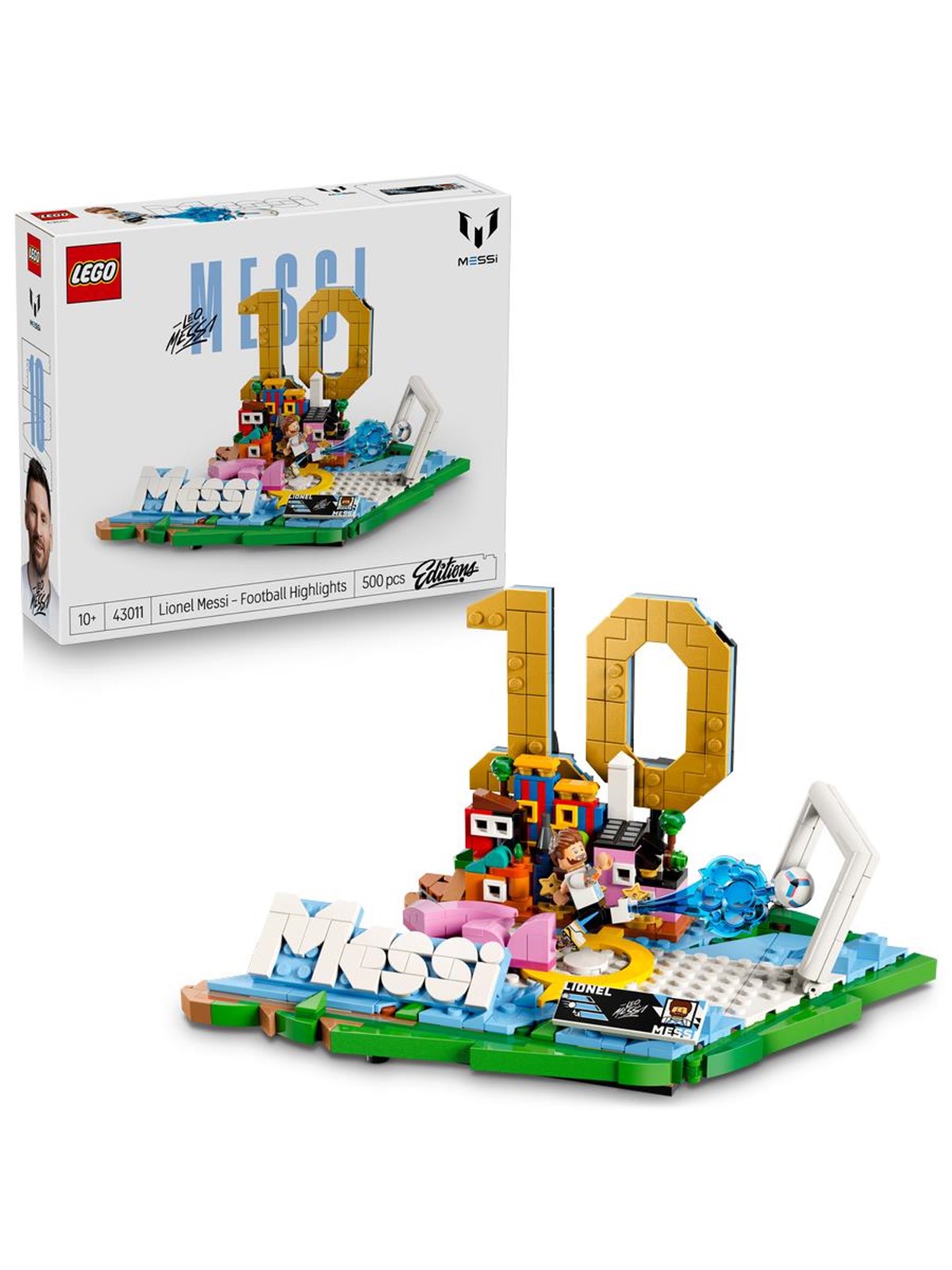 LEGO Editions 43011 Lionel Messi - Fußball-Highlights