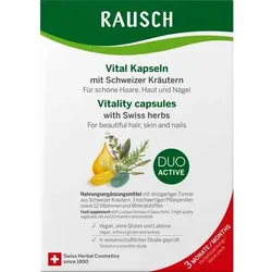 RAUSCH Vital Kapseln m.Schweizer Kräuter 3 Monate 180 St