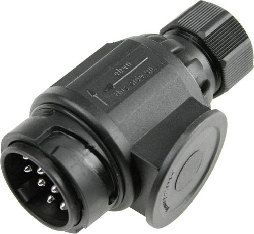 AS Schwabe 60464 Anhänger Stecker [ - Stecker 13polig] Kunststoff