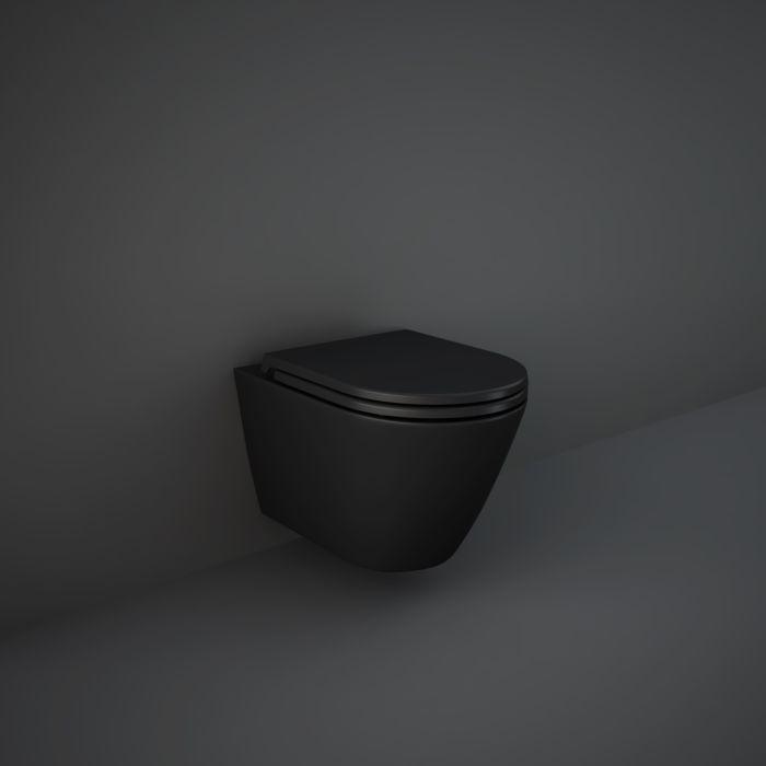 RAK Feeling WC-Sitz RSTSC3901504, sandwich, soft close, schwarz matt