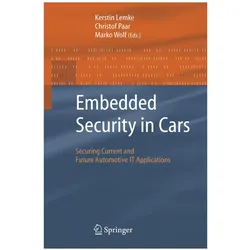 Embedded Security in Cars, Fachbücher von Christof Paar, Marko Wolf, Kerstin Lemke