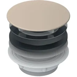 Bette Schaftventil, 65x65x60mm, B580-422, Farbe: Beige