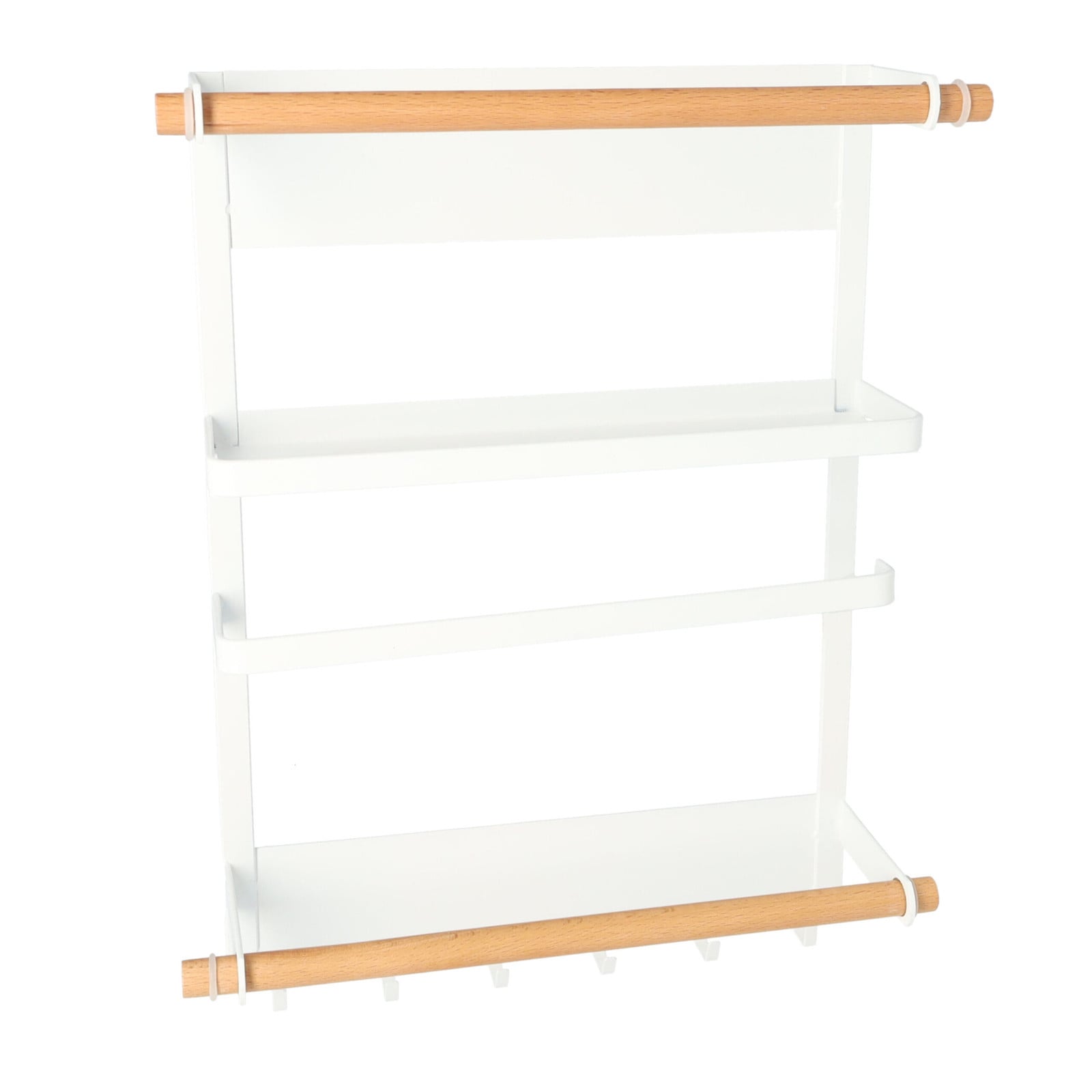 QUVIO Keukenrek met magneetstrip - Wit