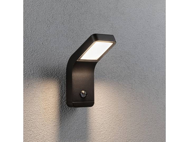 Kulma Applique Murale d'Extérieur avec Sensor SWR Antracit - Paulmann - Métal - À ampoule unique