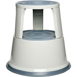 ALCO Rollhocker Al Step Metall lichtgrau