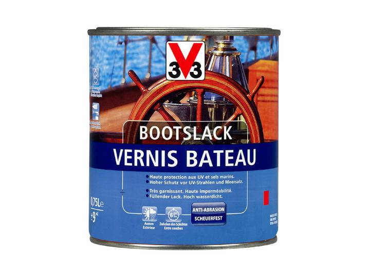 V33 Bootslack Bernstein 0.75 l Glänzend
