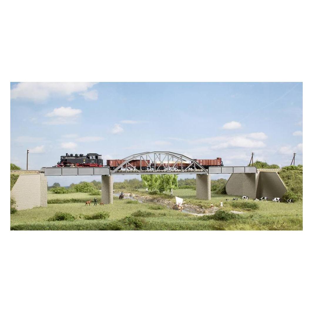 Auhagen N Stahlbrücke 1gleisig 14483 (14483)