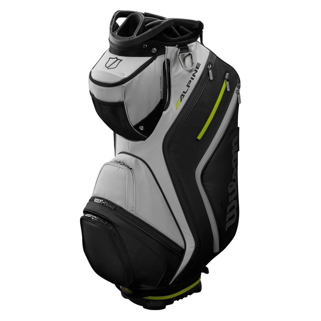 Wilson - Alpine Cart Bag with Embroidery - Light Grey/Black (WG4006005)