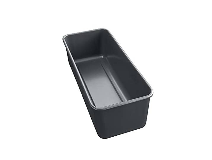 Original Kaiser La Forme Plus Bakvorm, bakvorm, 30 x 11 cm, gecoat, geëmailleerde bodem, bakvorm cake, brood, zuurdesembestendig, zwart