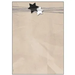 Sigel Weihnachts-Motivpapier »Christmas Wrapping« braun