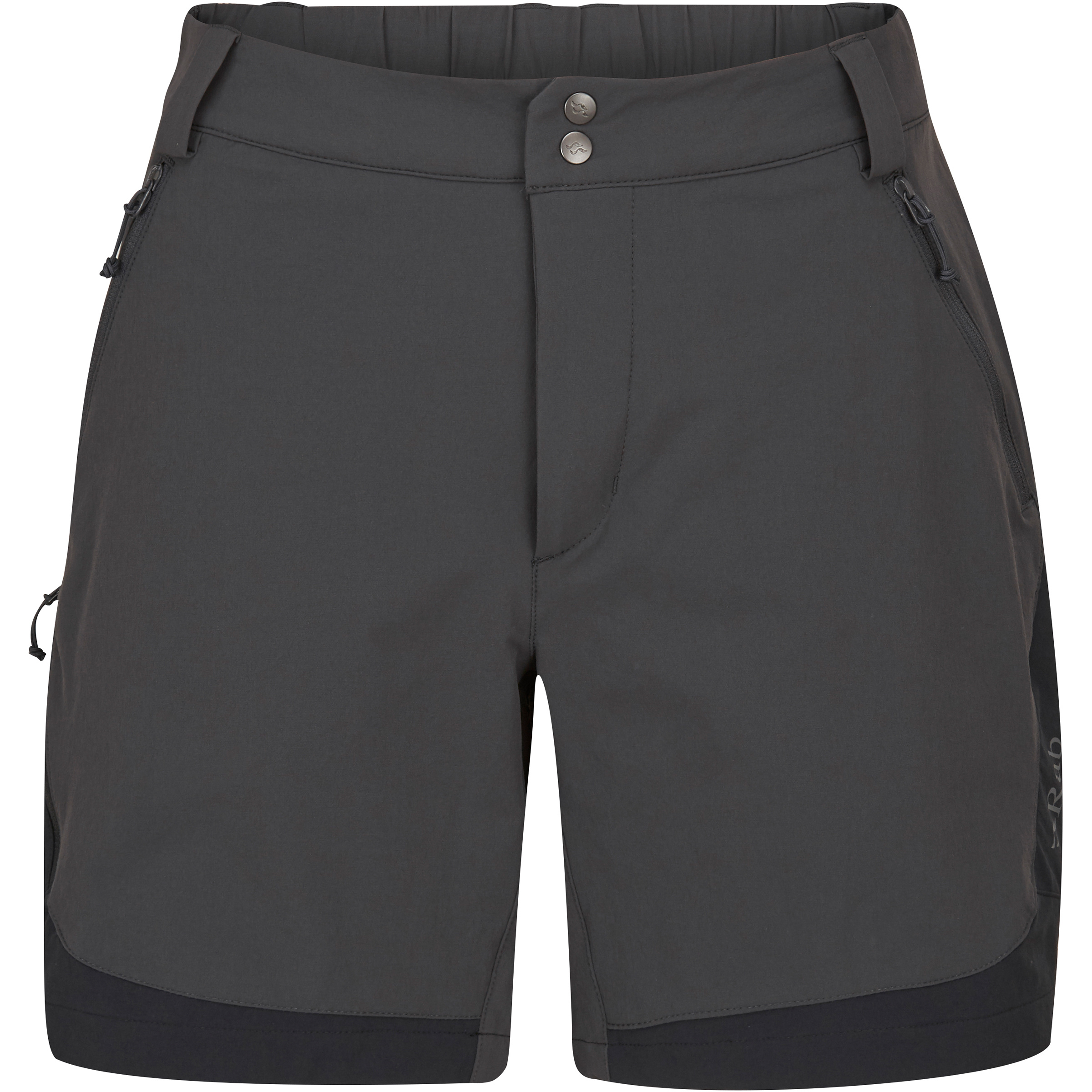 Rab Torque Mountain 8" Damen Softshellhose grau Größe L Trekking Widerstandsfähig Wasserabweisend