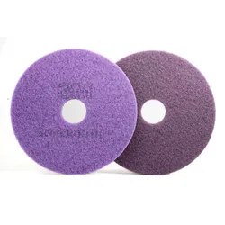 3M Scotch-Brite Diamant Maschinenpad, Violett, 330 mm