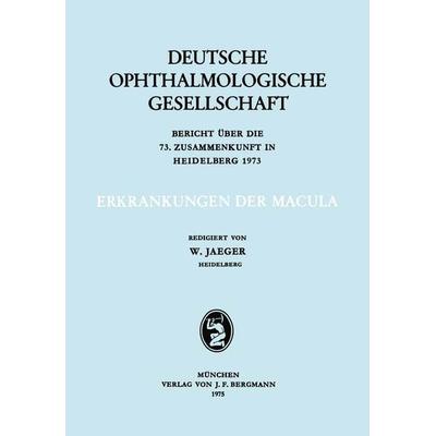 Erkrankungen der Macula, Taschenbuch von , Bergmann, J F, 978-3-8070-0292-7