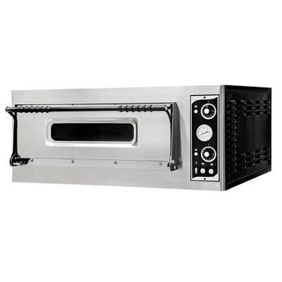 Gastro Pizzaofen Backofen Pizza Flammkuchen 400V 975 x 920 x 415mm 1 Kammer