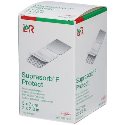 Suprasorb F Protect Folien-Wundverb.5x7 cm ste. 100 St Verband
