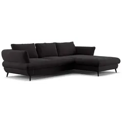 COTTA Ecksofa mit Funktion Balou Stoff Black