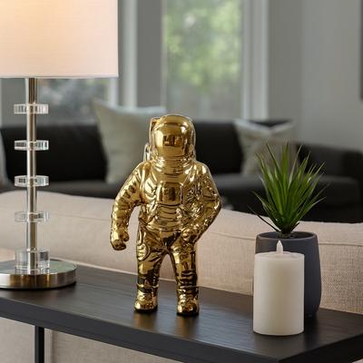 Sagebrook Home "Modern Ceramic Astronaut Figurine Statue - 11"""