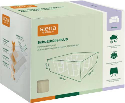 Siena Garden Loungesethülle 250x200x70 W33946 Hülle Polyester