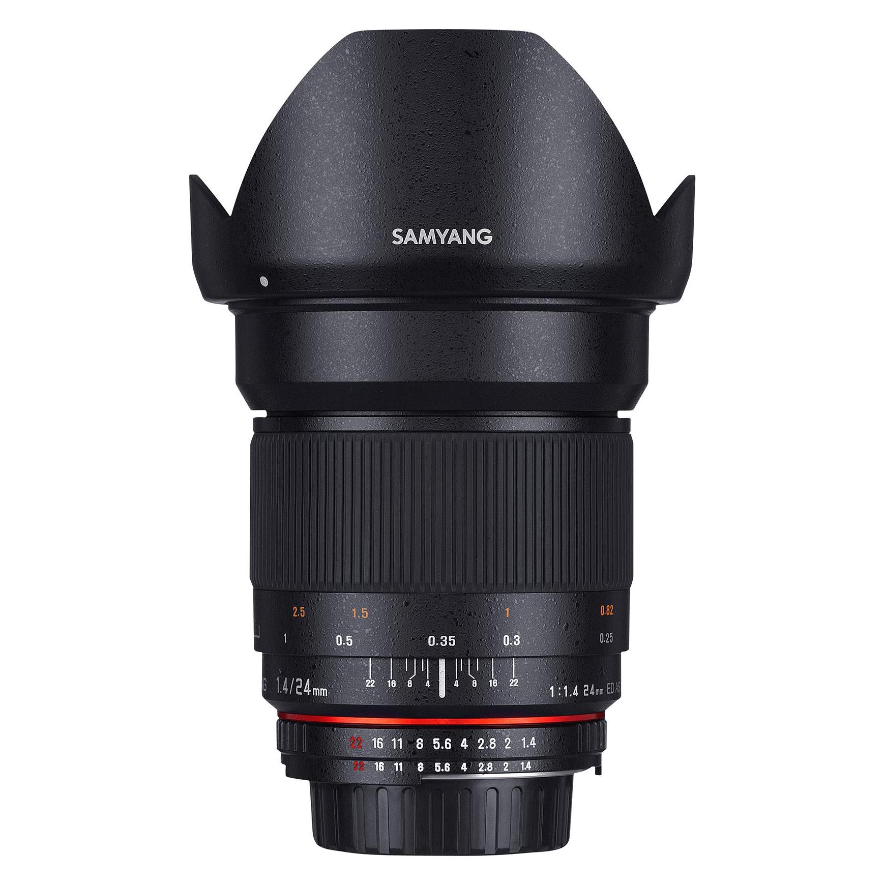 Samyang 24mm f/1.4 ED AS IF UMC - Nikon F (Nikon F, APS-C / DX, Vollformat) (F1110803101)