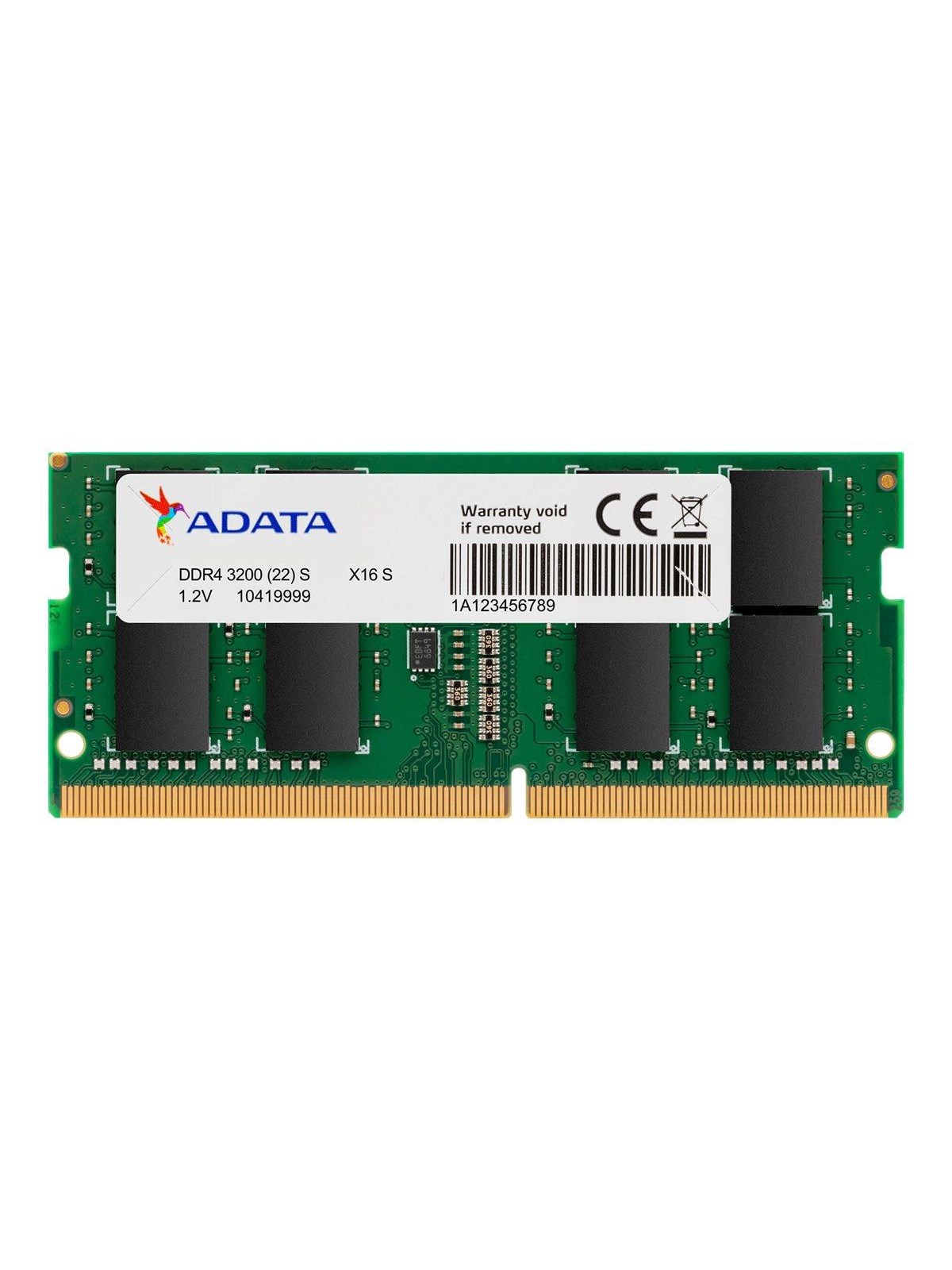 A-Data Premier SODIMM DDR4-3200 - 8GB - CL22 - Single Channel (1 pcs) - Grün