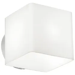 ROSSINI ILLUMINAZIONE Binnie Wandleuchte aus weißem Glas G9 IP20 – Rossini Group – Wandleuchte im essentiellen Design