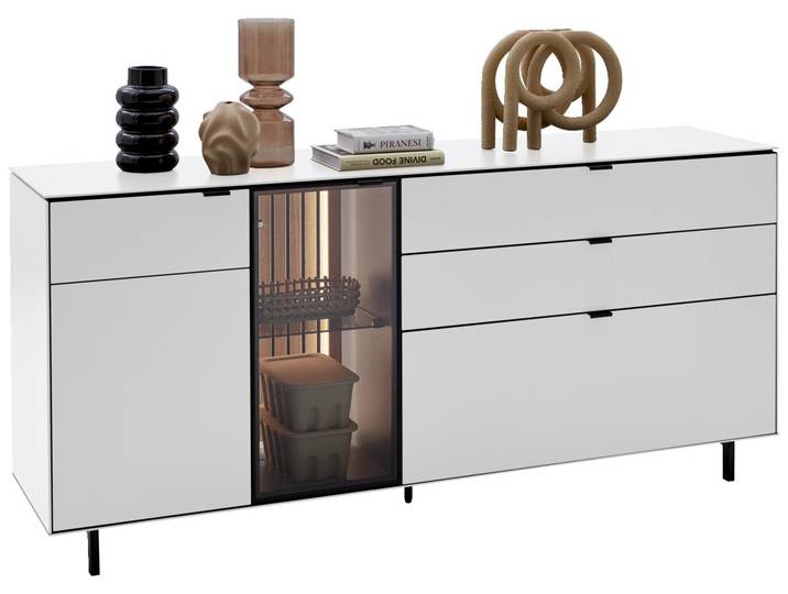 Dieter Knoll Sideboard RIANI, Weiß, MDF