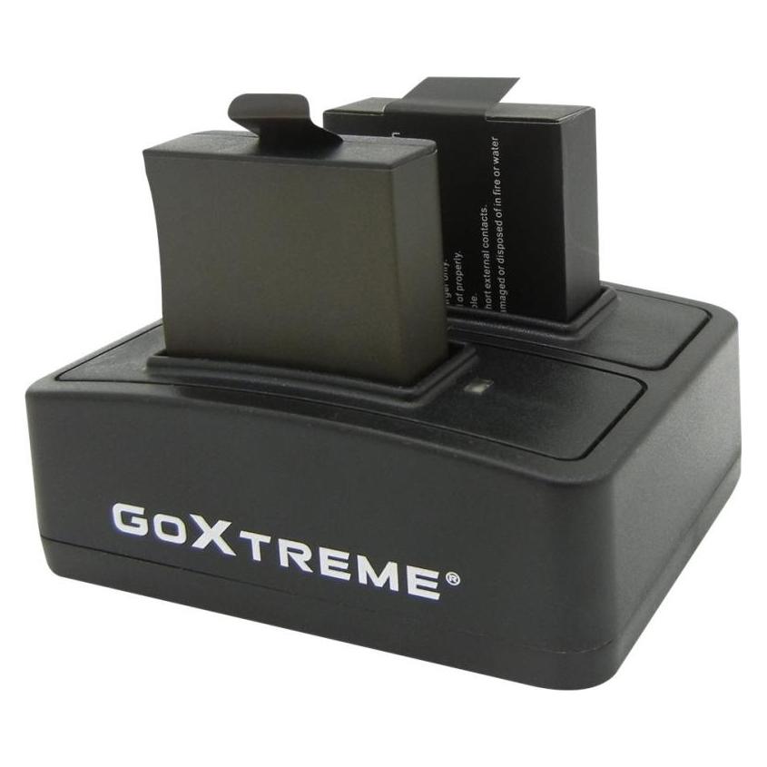 Easypix GoXtreme Akku-Ladegerät für Vision 4K (Kamera Akku Ladegerät) (01492)