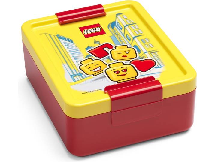 LEGO - Lunchbox Iconic Girl - Polypropyleen - Rood