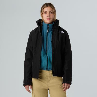Funktionsjacke THE NORTH FACE "W SANGRO JACKET", Damen, Gr. S, schwarz (tnf schwarz), Obermaterial: 100% Polyester, Jacken Funktionsjacke, wasserdicht, winddicht, leicht, mit gebürstetem Kinnschutz