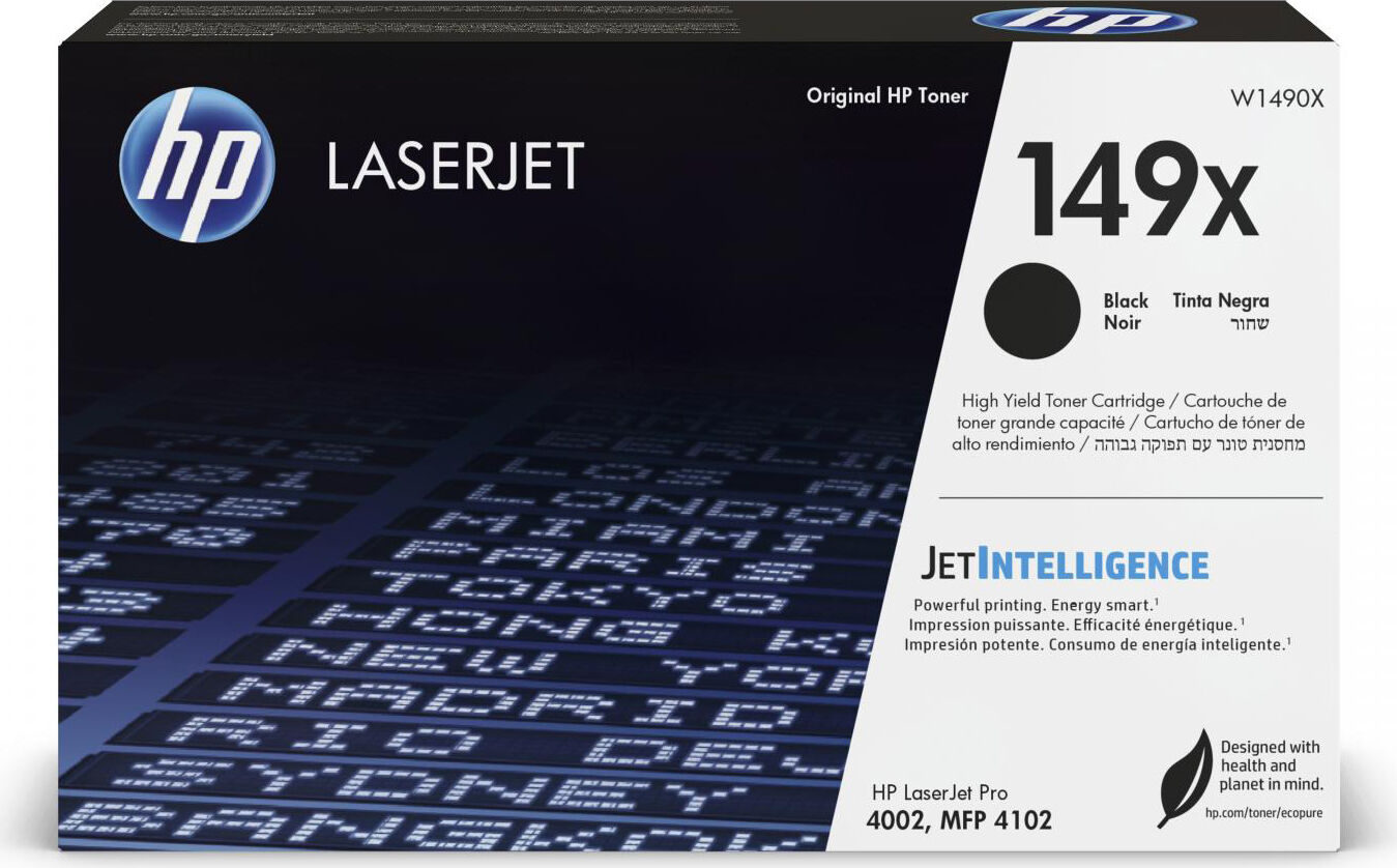 HP W1490x Cartuccia Toner Nero Originale Laserjet 149x Ad Alta Capacità W1490x