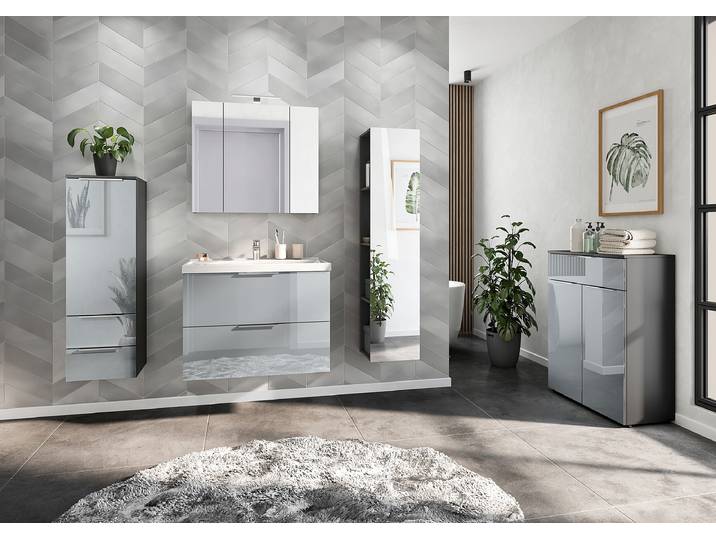 Meuble vasque Vasio 65cm Gris