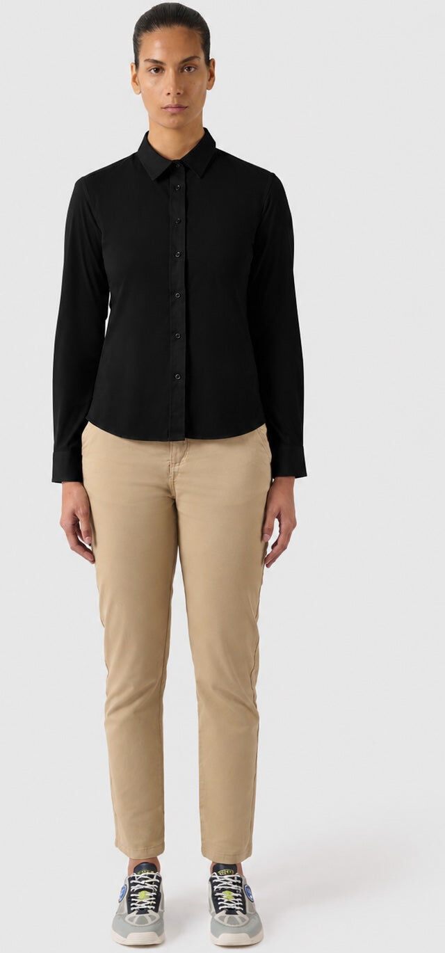 North Sails Popeline Hemd Black L
