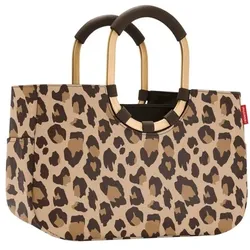 reisenthel Einkaufstasche »Loopshopper M« frame leo macchiato grau, 40x26x20 cm