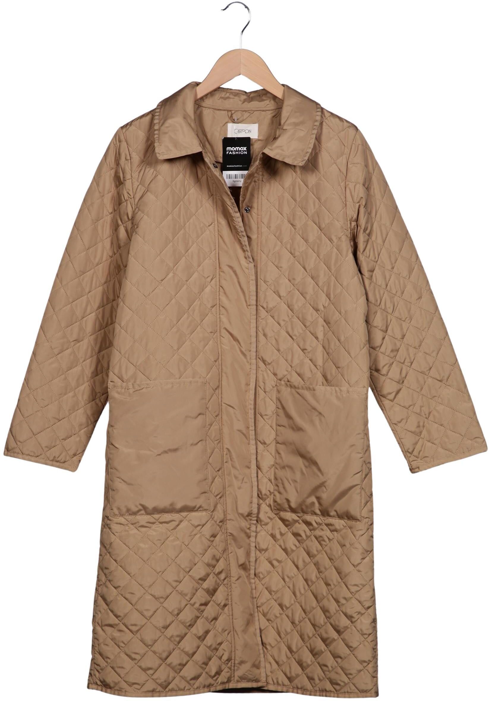 Cartoon Damen Mantel, Beige, Gr. EU 40, Synthetik - Second Hand