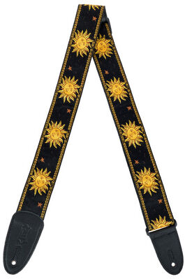 Levys "Woven Jacquard Strap 2" BK" Schwarz