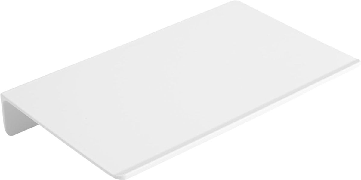 Kleine metalen wandplank - Zwarte zwevende plank voor badkamer en opslag
