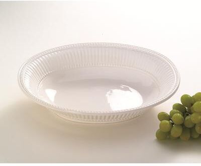 Red Vanilla Classic Italian 15-inch Oval Serving Bowl