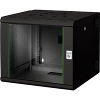 Professional Wandgehäuse Unique Serie - zweiteilig, schwenkbar, IT-Schrank 9 Höheneinheiten