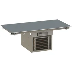 Kontakt-Kühlplatte "Glasgow", glatte Ausführung  1020x42x530mm (BxHxT)  steckerfertig m. Transporth.